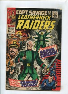 CAPT SAVAGE & LEATHERNECK RAIDERS #2 (4.0) BARON STRUCKER 1968