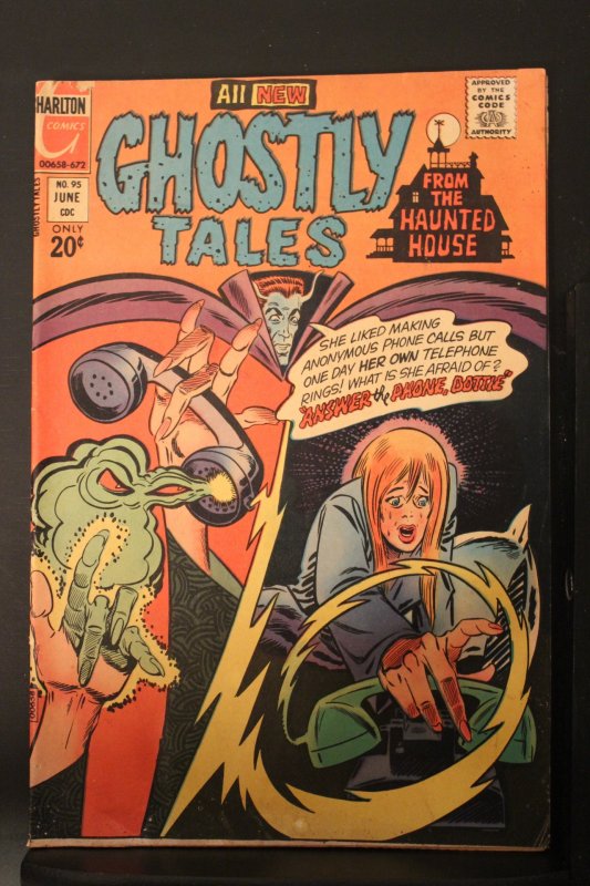 Ghostly Tales #95 (1972) High-Grade VF- Steve Spider-Man Ditko Art Wow!