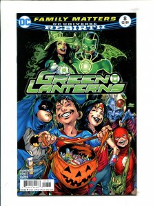 Green Lanterns #8 - Robson Rocha Cover + Ed Benes Art (8.0/8.5) 2016
