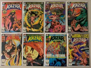 Ka-Zar the Savage lot #1-34 32 diff 6.0 (1981-84)