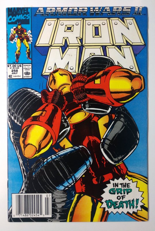Iron Man #258 (8.0-NS, 1990) 