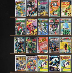 Huge Lot 130+ Comics with Marvel Tales, The Flash, Green Lantern & More!