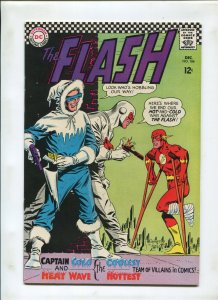 FLASH #166 (9.2) CAPTAIN COLD AND HEAT WAVE! 1966