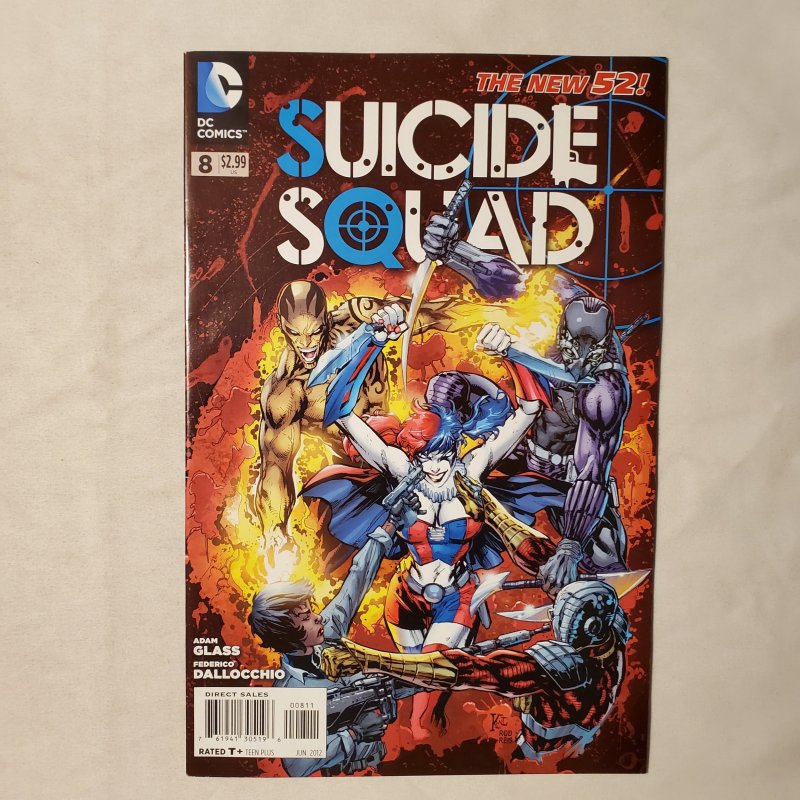 Suicide Squad 8 Very Fine- Cover by Ken Lashley