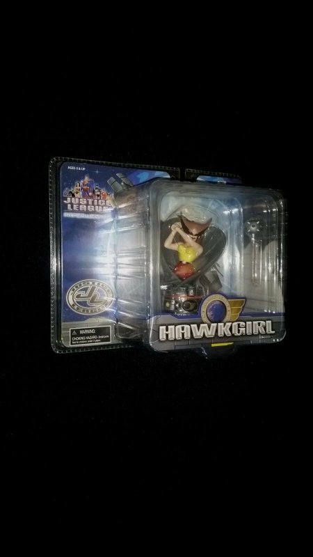 MONOGRAM MASTERWORKS DC PAPERWIEGHTS JUSTICE LEAGUE HAWKGIRL FIGURE