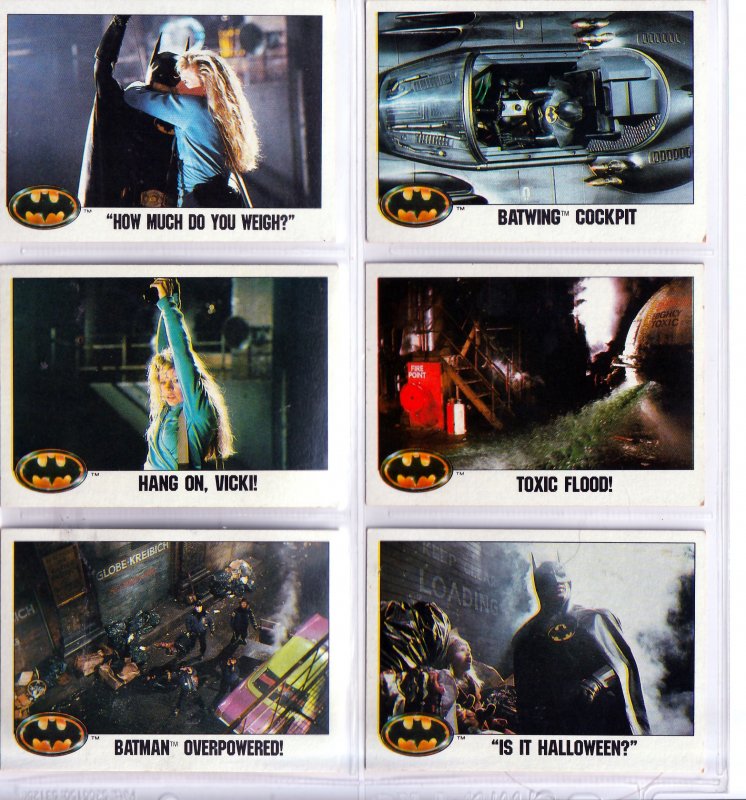 Topps Tim Burton's Batman Trading Cards