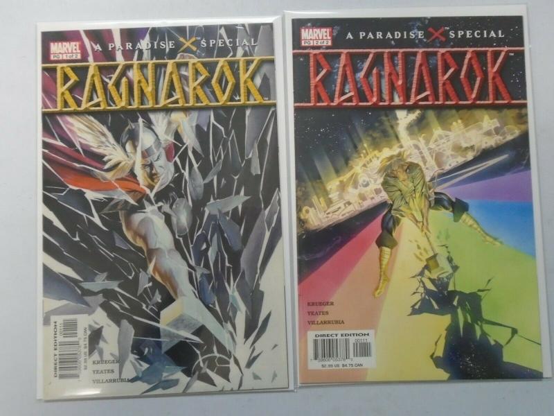 Paradise X Ragnarok set:#1&2 8.0 VF (2003)