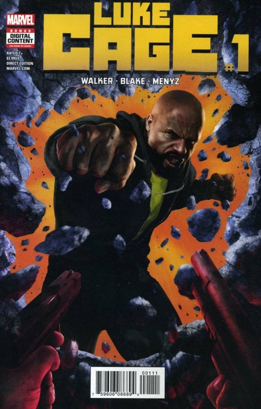 Luke Cage #1 VF/NM; Marvel | save on shipping - details inside