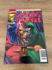 Invincible Iron Man # 11 NM Marvel Comic Book Newsstand Variant Dr. Doom 14 J383
