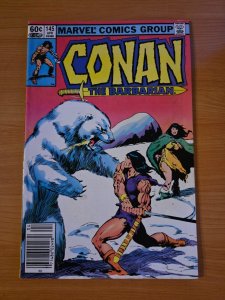 Conan The Barbarian #145 Newsstand Variant ~ VF NEAR MINT NM ~ 1983 Marvel Comic