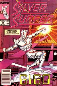 Silver Surfer (1987 series)  #24, VF (Stock photo)