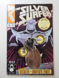 Silver Surfer #50 (1991) vs Thanos! Foil Cover! Beautiful NM Condition!