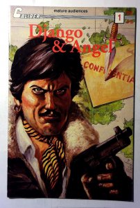 Django and Angel #1 (1990) Caliber Comics 1st Print Comic Book