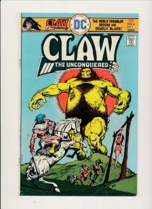 DC Comics-LOT OF 10-CLAW the Unconquered #1,3-8,10-12 1975 VG/F (PF940)