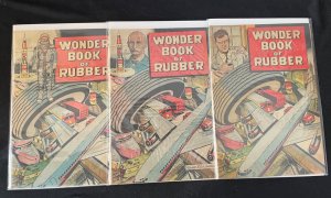 WONDER BOOK OF RUBBER Three Cover Versions, VG+ Condition