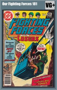 Our Fighting Forces 181 (1978) VG+ Bronze Age DC War Comics