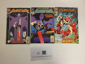 3 Darkstars DC Comic Books #17 18 19 21 TJ6