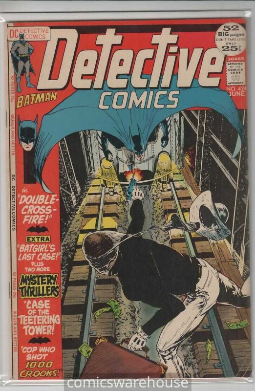 DETECTIVE COMICS (1937 DC) #424 FN+ A11535