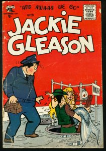 JACKIE GLEASON COMICS #3-ST. JOHN 1955-ED NORTON CVR G 