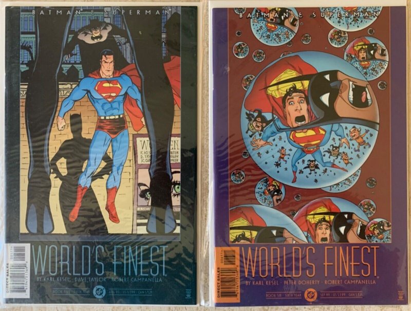 WORLD'S FINEST 1-10 (1999-2000) + OGN 1-3 (1990) | 2 COMPLETE MINI-SERIES!