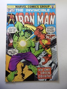 Iron Man #76 (1975) GD Condition 1 1/2 Tear Fc