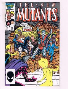 The New Mutants #46 VF Marvel Comics Comic Book X-Men DE15