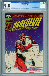 DAREDEVIL #182 CGC 9.8-ELEKTRA-FRANK MILLER comic book 3826992018