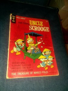 Disney Uncle Scrooge 64 Gold Key Comics 1966 banned Carl Barks Vietnam War Story