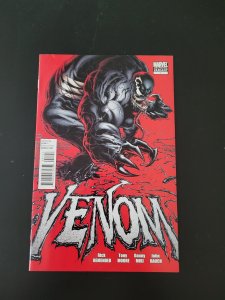 Venom #1 2nd Print Red Cover Variant Rick Remender Marvel Comics 2011 Vol 2