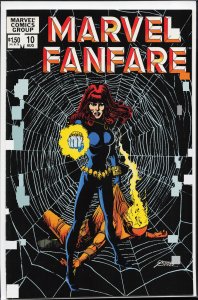 Marvel Fanfare #10 (1983) Black Widow