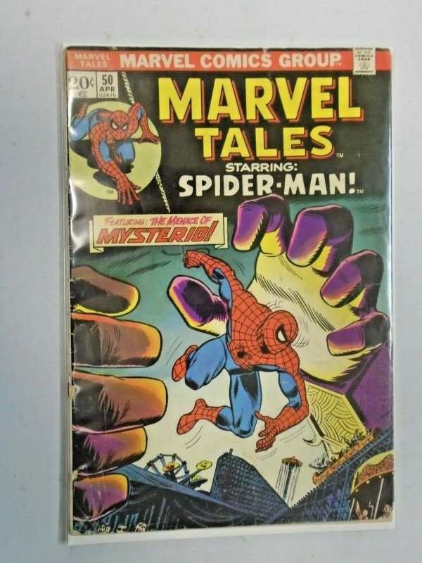 Marvel Tales #50 Spider-Man The Menace of Mysterio 3.0 (1974)