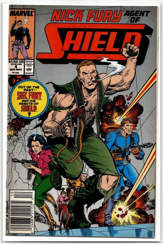 Nick Fury, Agent of SHIELD #4 (1989) Nick Fury