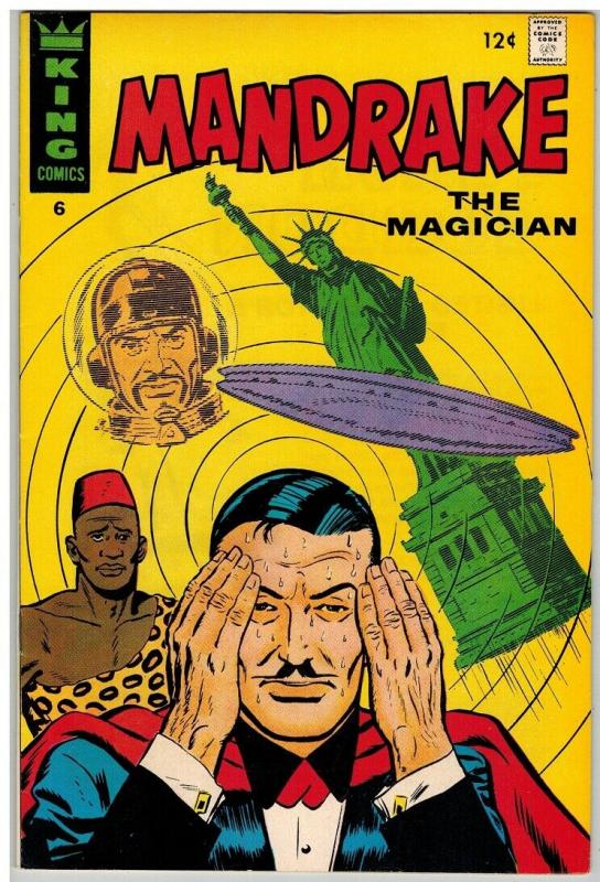 MANDRAKE THE MAGICIAN 6 F-VF July 1967