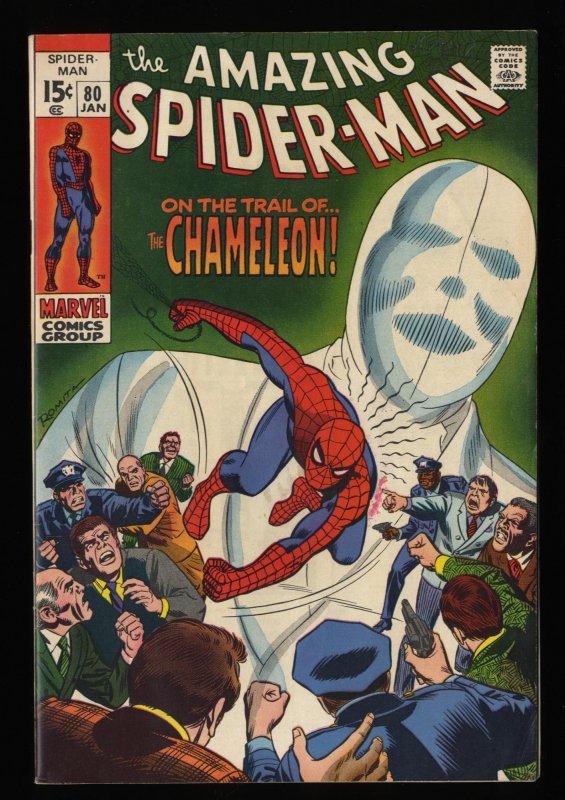 Amazing Spider-Man #80 VG/FN 5.0 Chameleon!