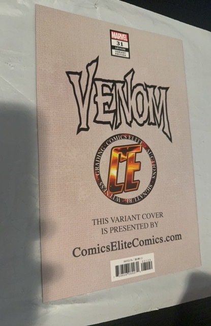 Venom #31 (2021)Kyle Hotz virgin trade