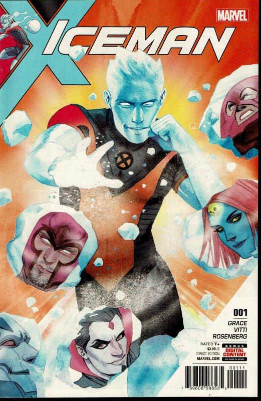 Iceman #1 - 9.2 or Better - Marvel 2017