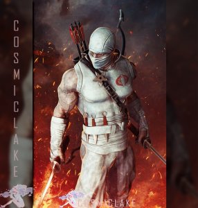 GI JOE A REAL AMERICAN HERO #325 BARENDS STORM SHADOW VARIANT PRESALE 2/11☪