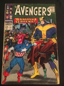 THE AVENGERS #33 G+/VG- Condition