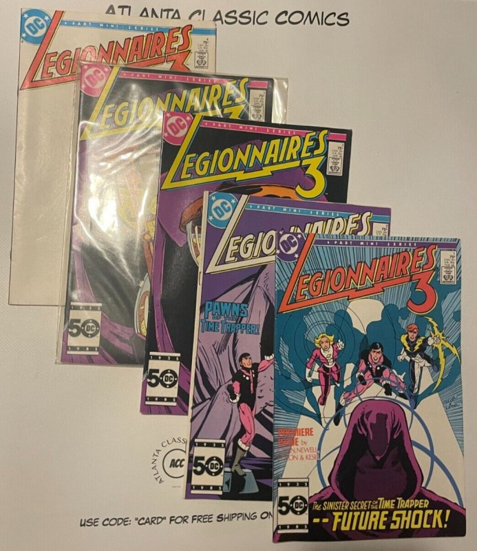 Legionnaires 3 Complete DC Comics LTD Series # 1 2 3 3 4 Superboy Batman 66 MT2