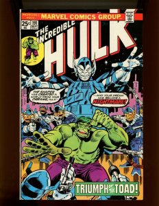 (1975) The Incredible Hulk #191 - THE TRIUMPH OF THE TOAD! (8.5)