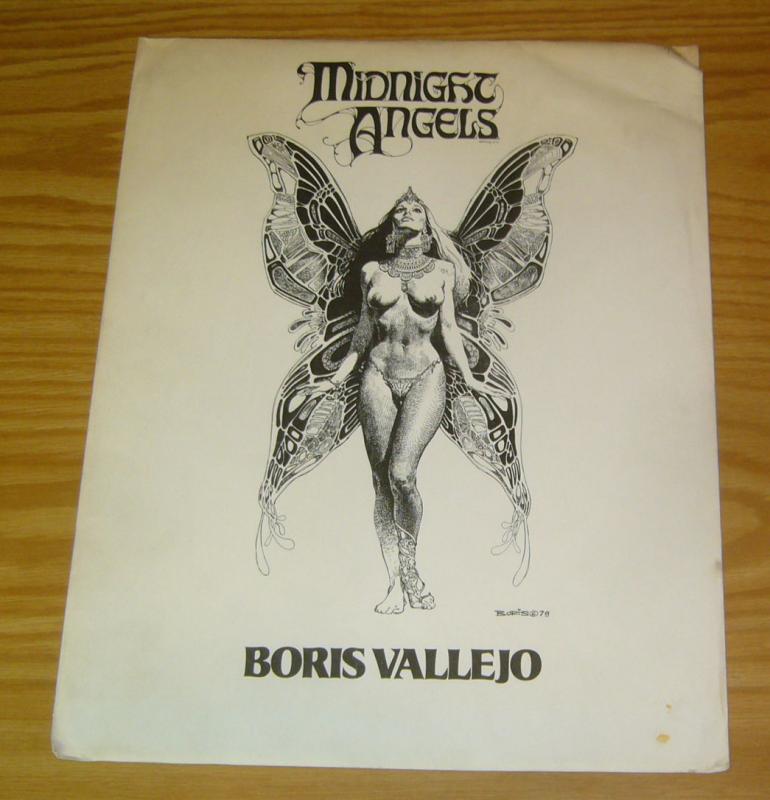 Midnight Angels Portfolio by Boris Vallejo - (#961 of 1200) 1979 art set