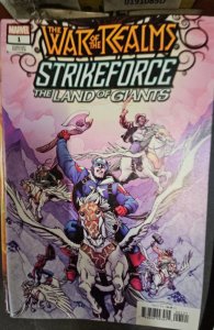 War of the Realms Strikeforce: The Land of Giants Variant Cover (2019)