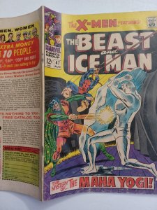 X-Men #47 - Beast - Ice-man - 1968 - VG