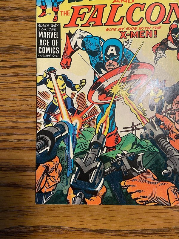 Captain America #173 (7.5 VFN-) X-Men, Gil Kane, John Romita Cover (1974)