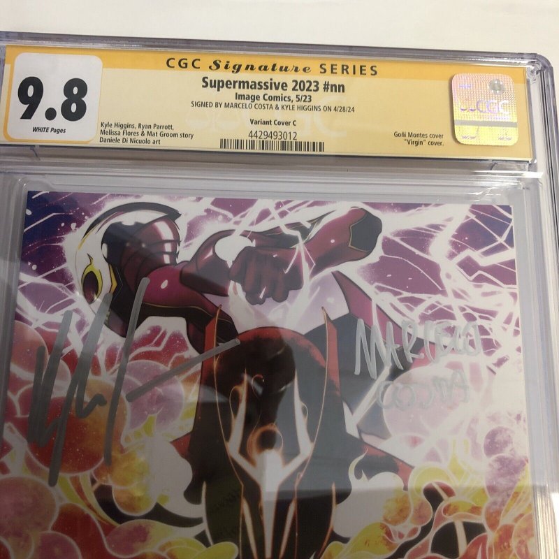 Supermassive 2023 # nn (CGC 9.8 SS) Signed Marcelo Costa * Kyle Higgins * Image