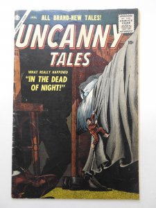 Uncanny Tales #51 (1957) from Atlas Comics! Sharp Fair/Good Condition tear B/C