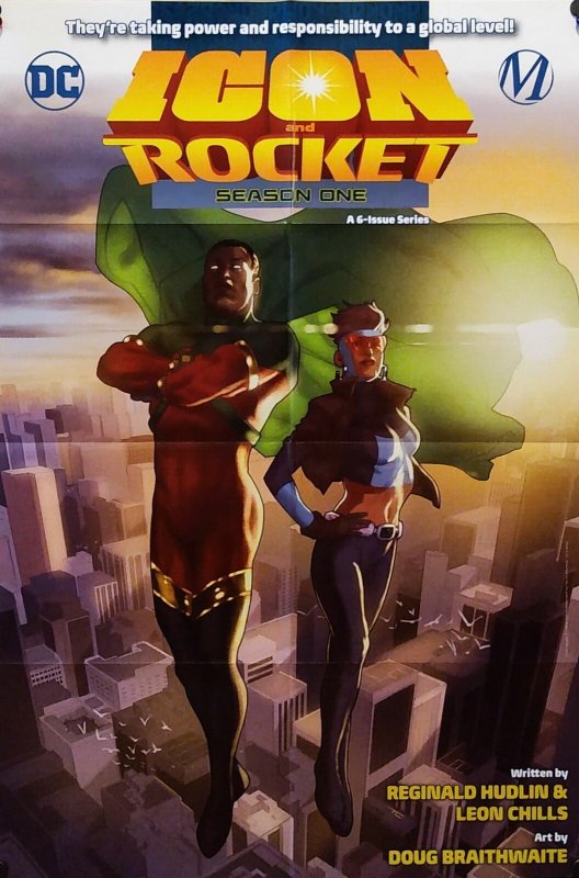 Icon & Rocket Season One Folded Promo Poster (24 x 36) New! [FP53]