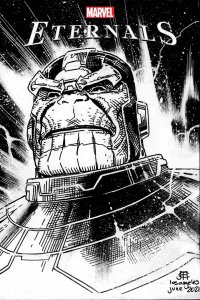 Eternals #9 Cheung Headshot Sketch Var Marvel Prh Comic Book 2022