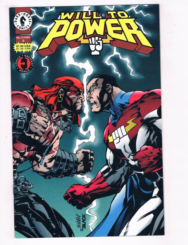 Will To Power #6 NM Dark Horse Comics Comic Book 1994 DE28