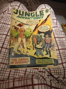 Jungle Adventures #10 Silver Age 1963 I.w/super Comics Adventure Harem Of Horror